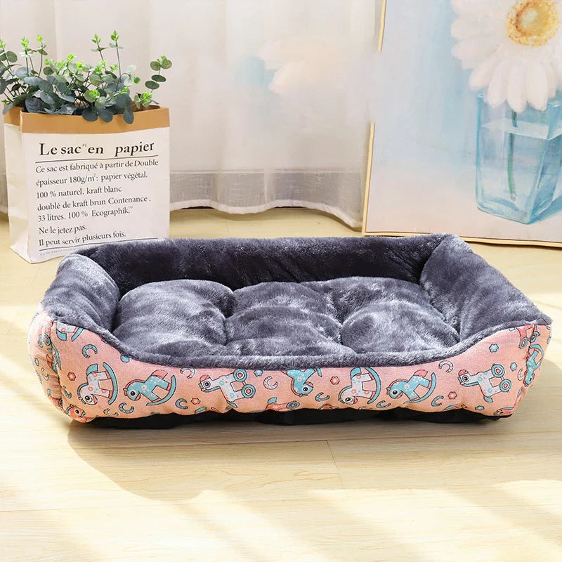 Pet Dog Bed Sofa Mats Winter Pet Products Coussin Chien Accessories Dogs Basket Supplies For Large Medium Small House Cat Bed