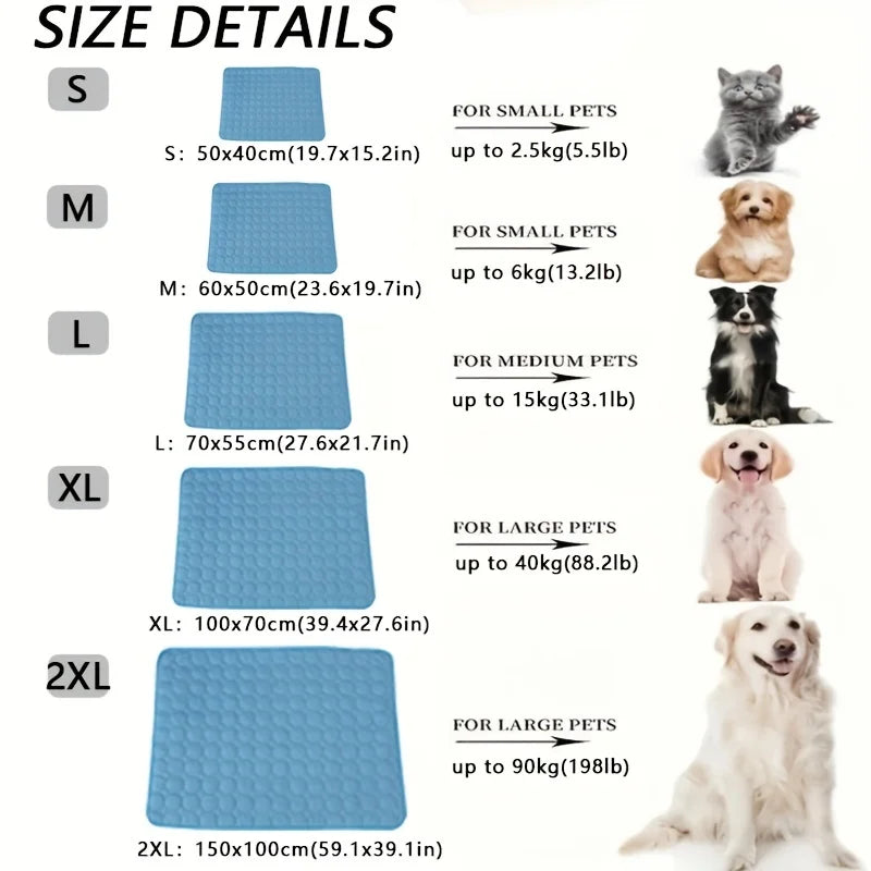 Summer Cooling Mat Bed for Dogs and Cats - view 2
