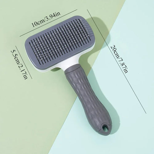 2-in-1 Massaging Deshedding Grooming Brush