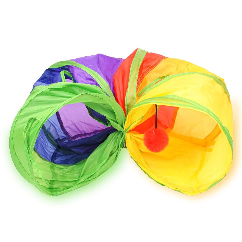 Collapsible Cat Tunnel Play Toy