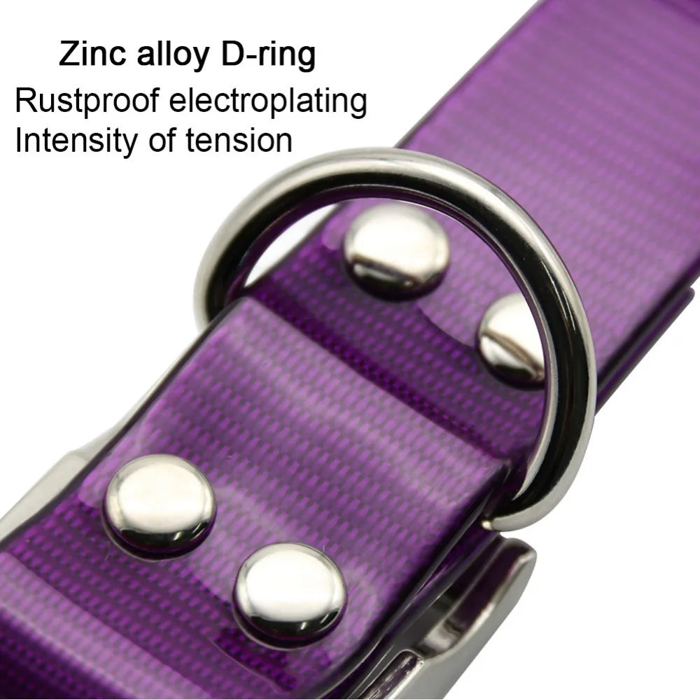 Waterproof Easy-Clean TPU Dog Collar - view 3