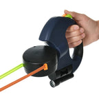 Retractable Double Dog Leash with Light, 3m - view 3