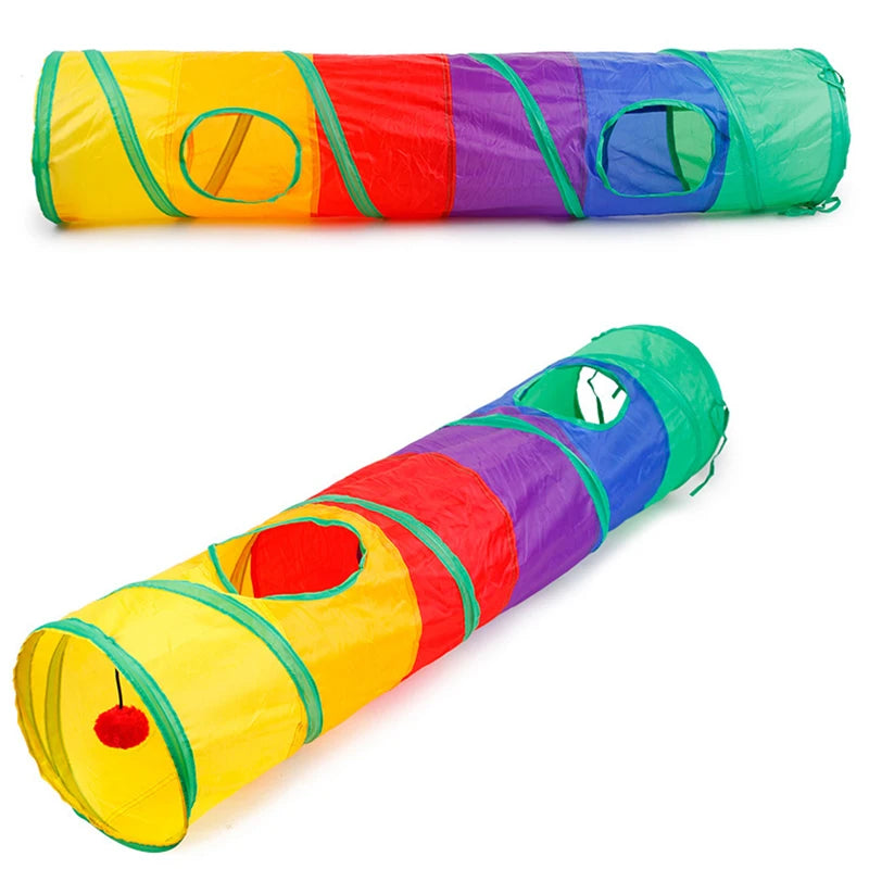 Collapsible Cat Tunnel Play Toy