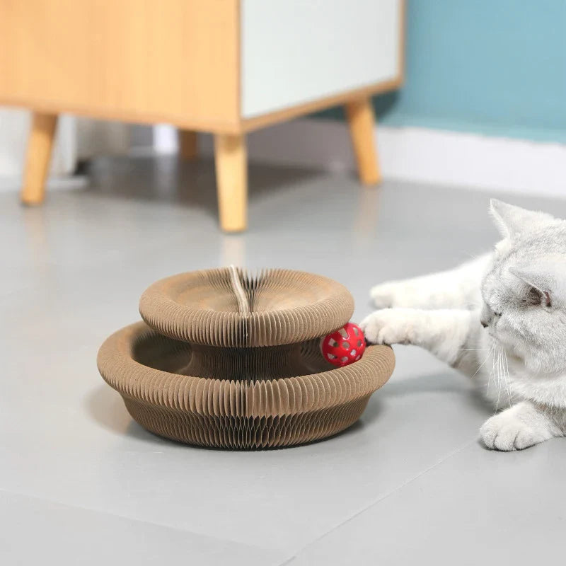 Cat Scratching Organ Board Toy with Ball - view 2