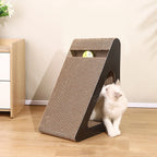 Cat Scratching Ramp with Rotating Ball Toy - view 3