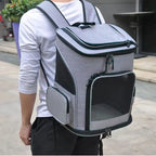 Expandable Breathable Cat Carrier Backpack - view 4