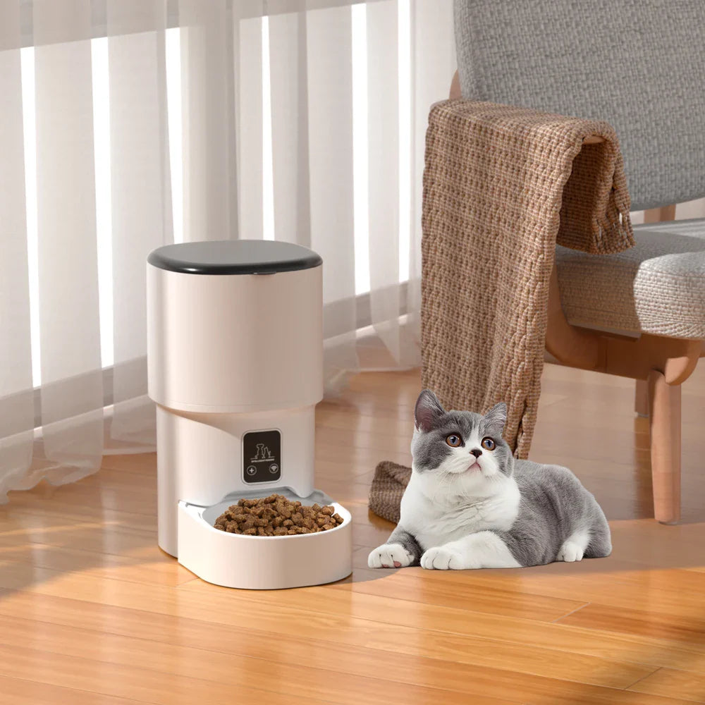4L Wi-Fi Automatic Cat Feeder (Plug Not Included) - view 5