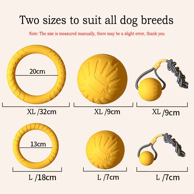 4-Piece Durable Dog Toy Set