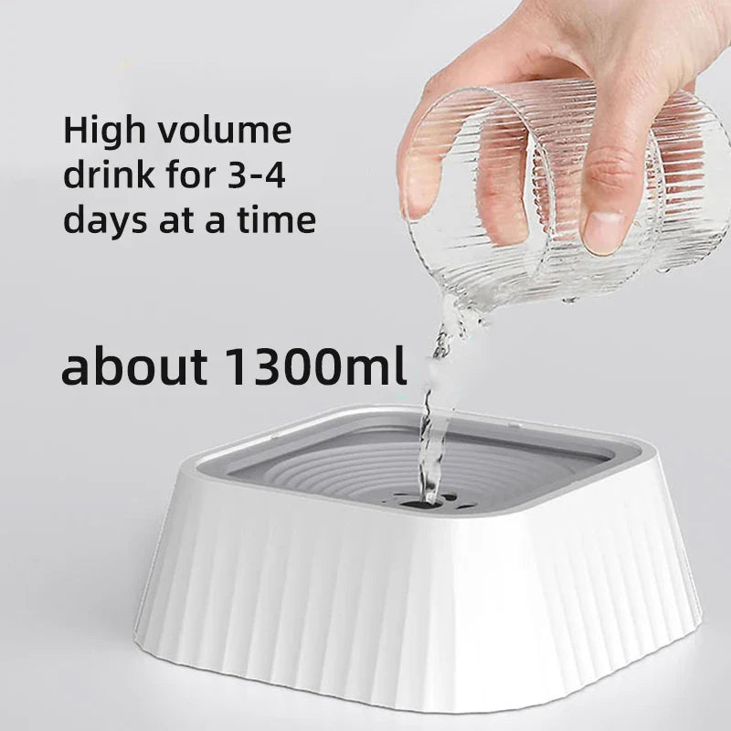 Spill-Proof Floating Water Bowl for Dogs and Cats - view 5