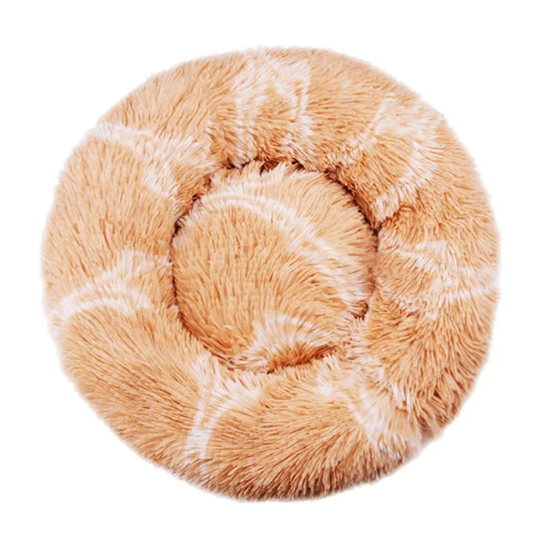 Super Soft Round Plush Dog Bed, 6 Sizes - view 15
