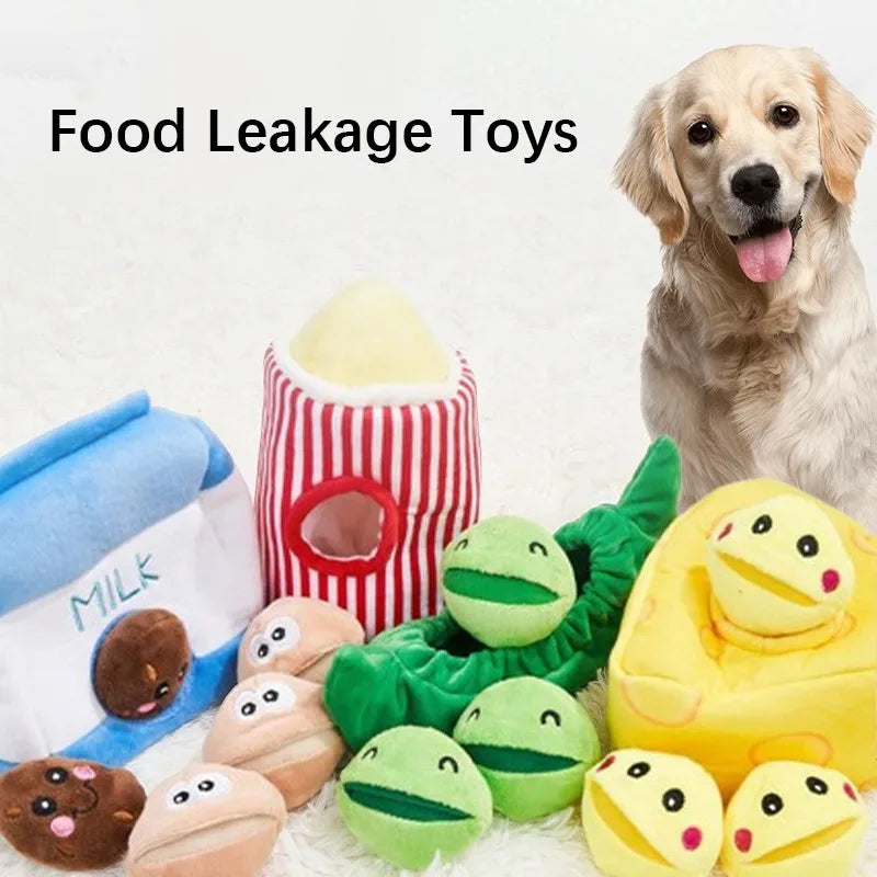 Treat-Dispensing Squeaky Puzzle Toy for Dogs