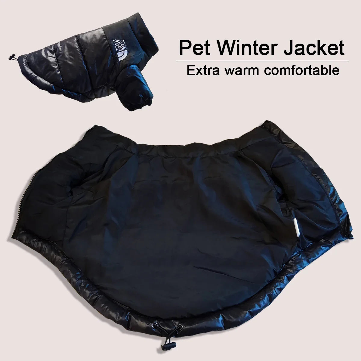 Reflective Windproof Winter Jacket for Dogs - view 3