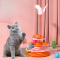 4-Layer Feather Cat Turntable Toy - view 7