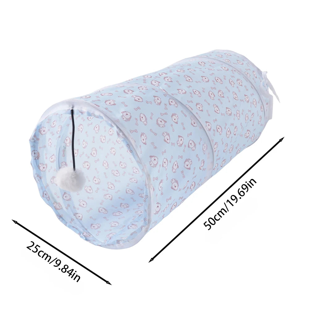 Collapsible Cat Tunnel Play Toy