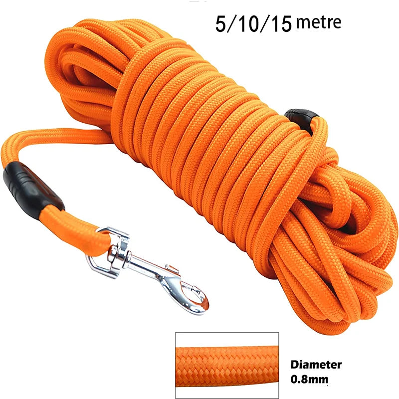 Heavy-Duty Nylon Training Leash, 5-15M