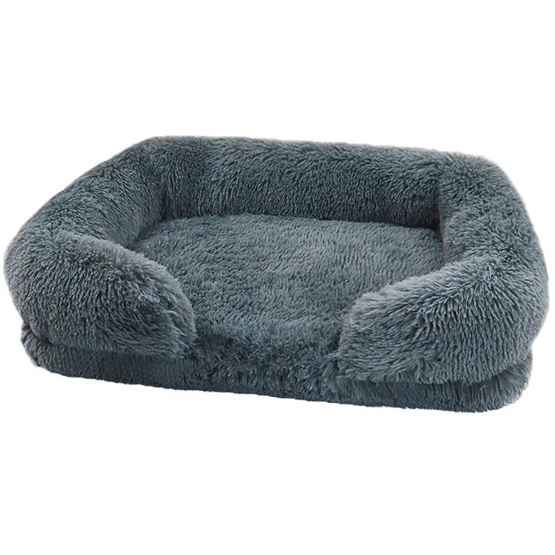 Thickened Plush Winter Dog Bed