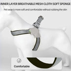Adjustable Reflective Dog Harness for Hiking