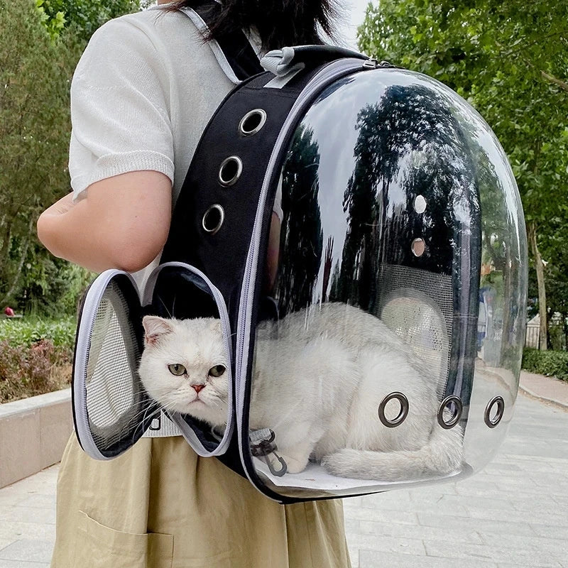 Space Capsule Pet Carrier Backpack for Cats and Small Dogs - view 6