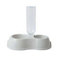 Raised Double Food Bowl with Water Dispenser for Cats and Dogs - view 7