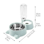 Automatic Pet Food and Water Fountain
