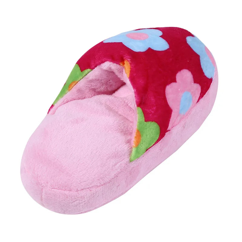 Squeaky Plush Slipper Toy for Dogs - view 5