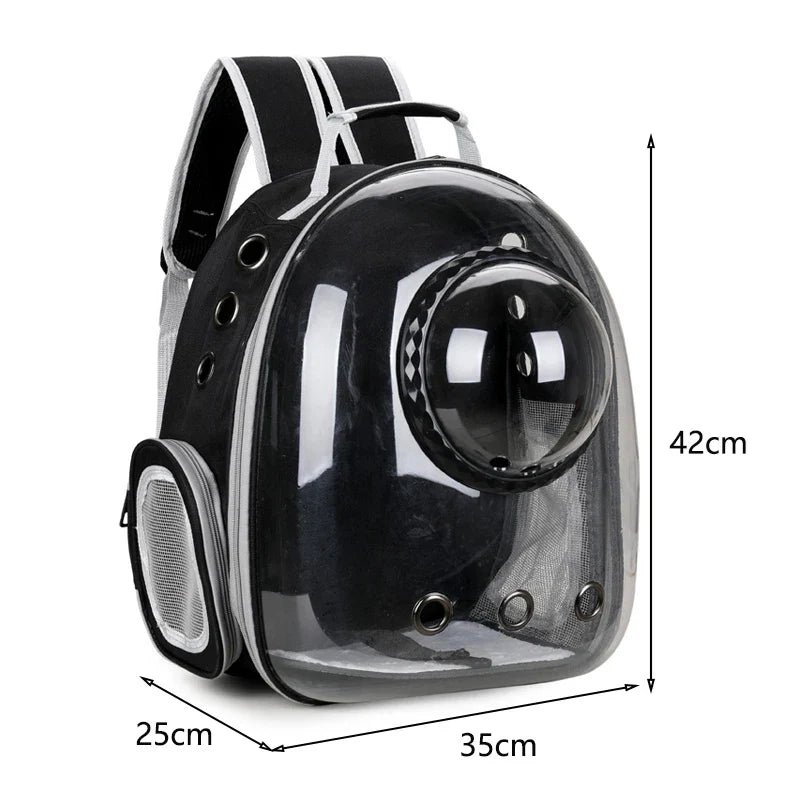 Space Capsule Pet Carrier Backpack for Cats and Small Dogs - view 4