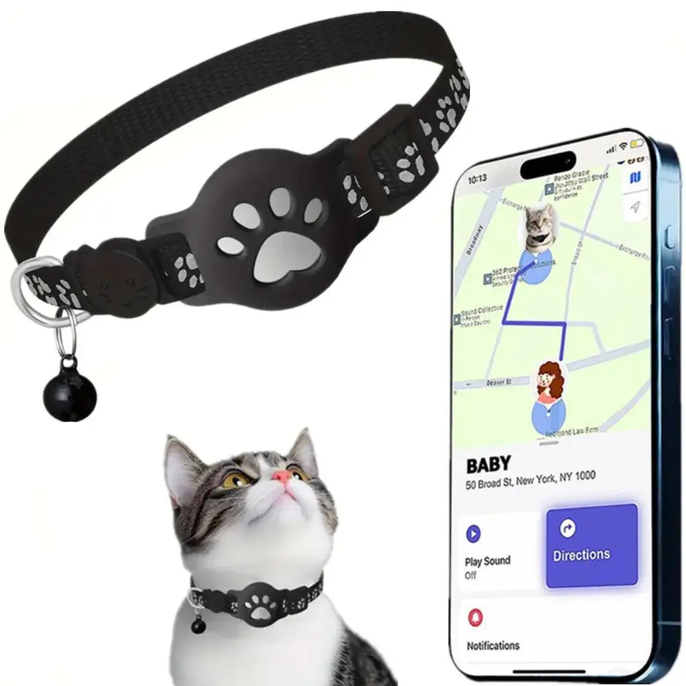 Smart GPS Tracker Collar for Cats