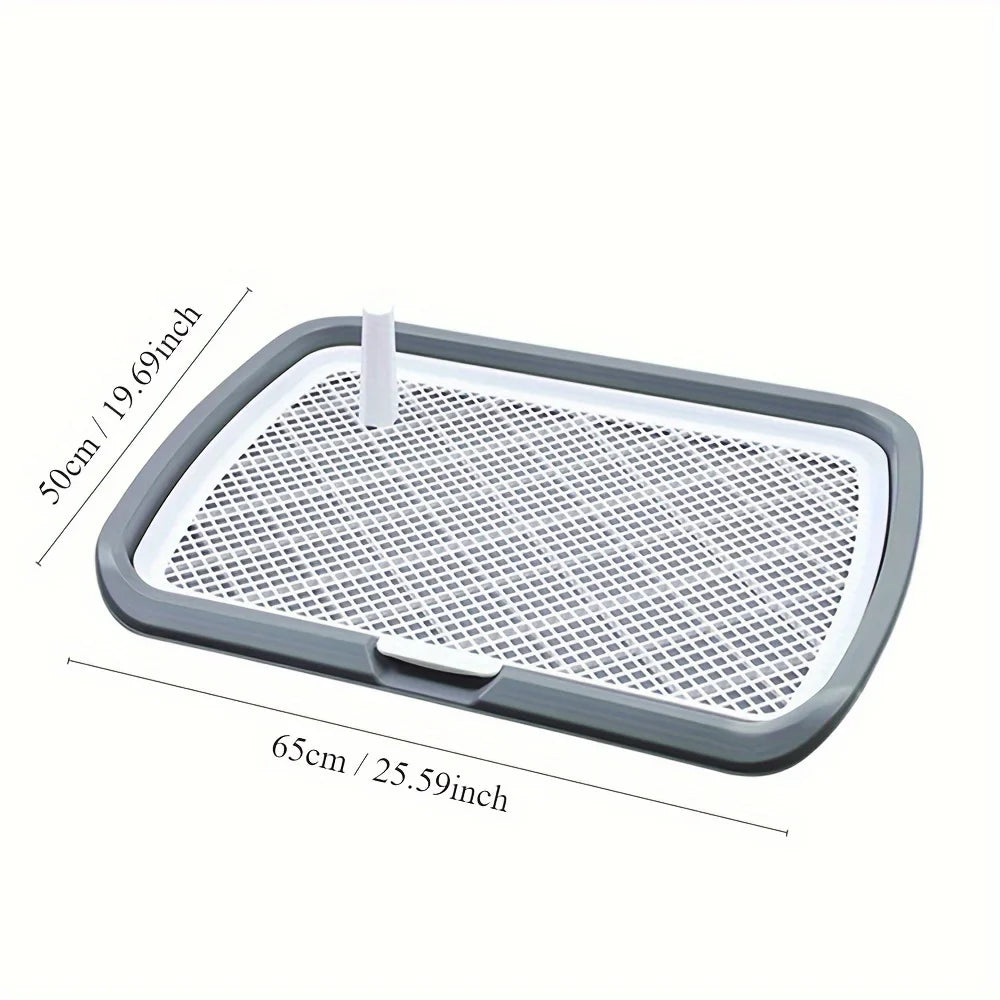Dog Potty Training Tray with Removable Grate - view 2