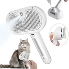 3-in-1 Anti-Tangle Steam Spray Brush for Dogs and Cats