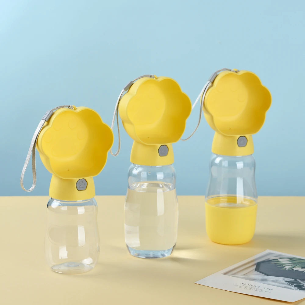 Large Portable Dog Water and Food Container