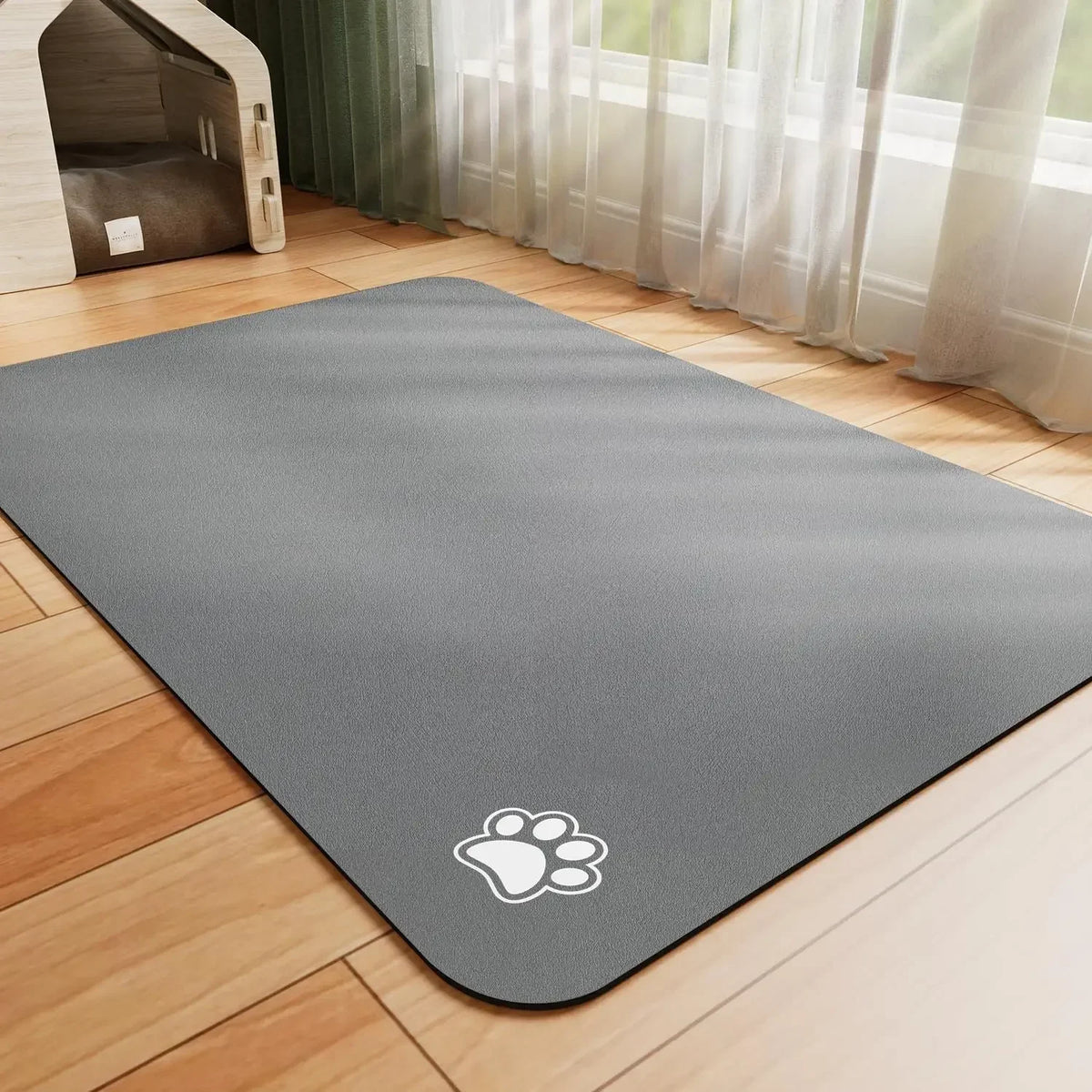 Absorbent Quick-Dry Feeding Mat for Dogs and Cats