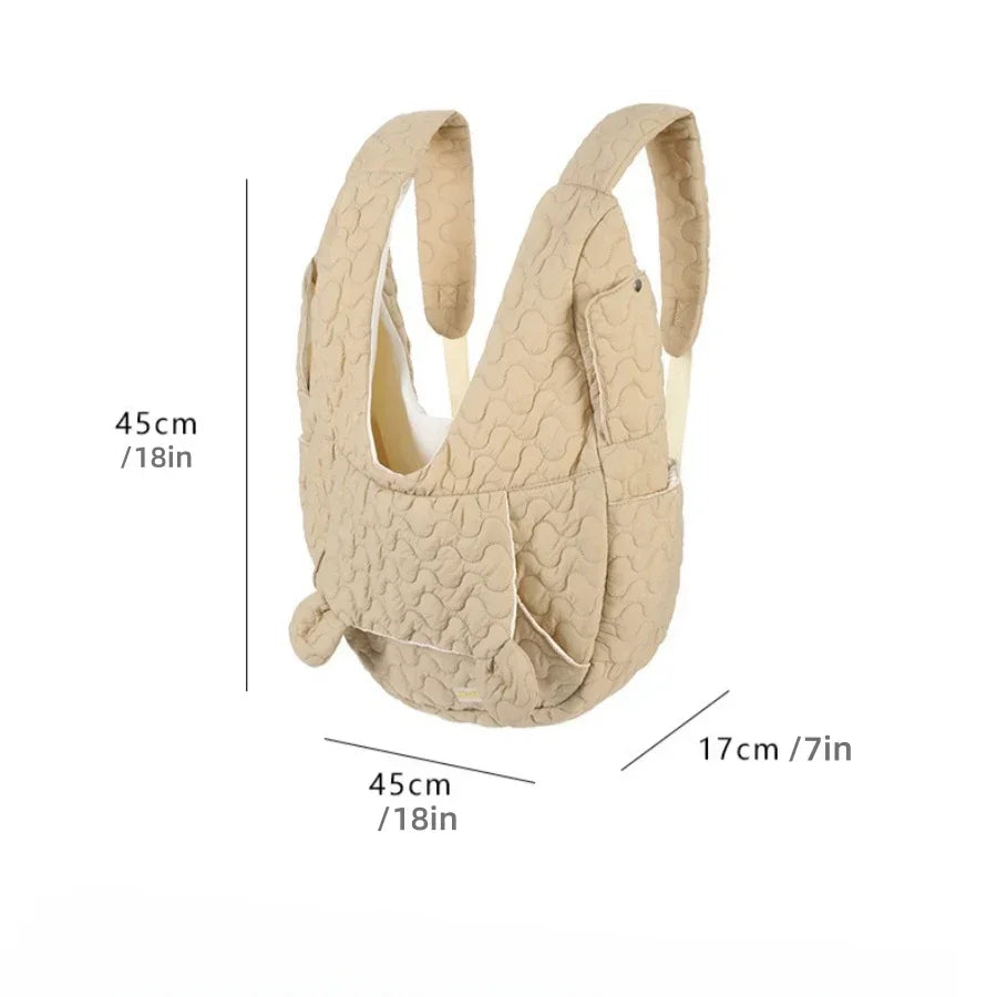 Extra-Large Waterproof Chest Carrier Backpack for Dogs and Cats - view 6