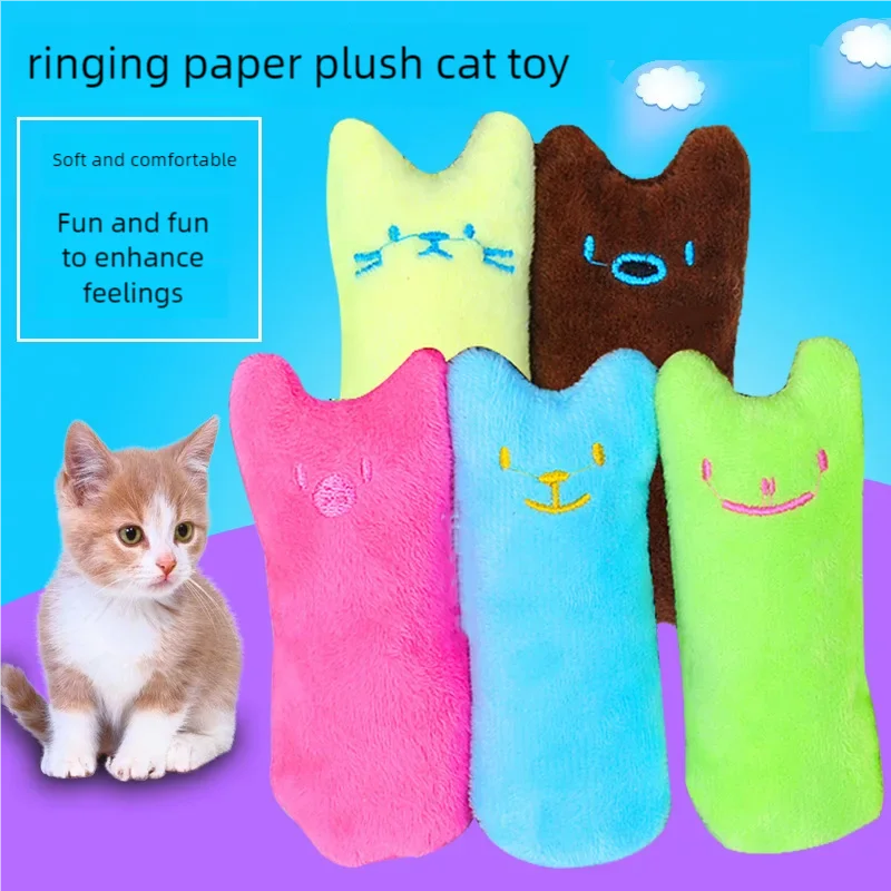 Catnip Plush Chew Toy for Cats
