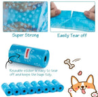 Solid Color Dog Poop Bags, Portable Rolls - view 5
