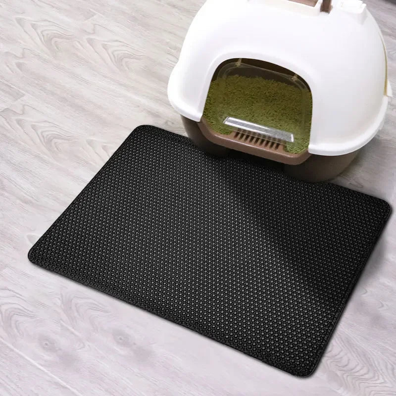 Double-Layer Waterproof Cat Litter Mat - view 12