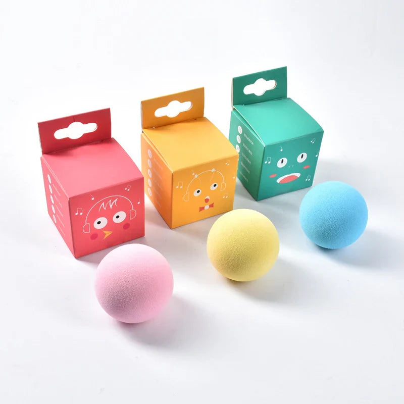 Interactive Squeaky Catnip Ball Cat Toy - view 3