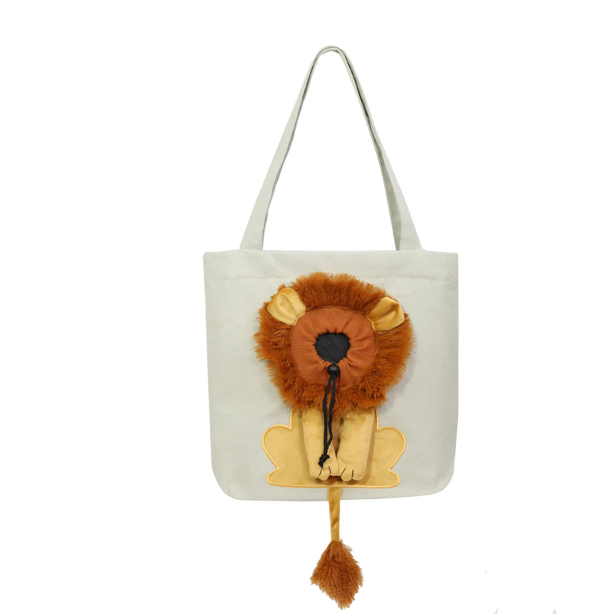 Lion Canvas Cat Carrier Shoulder Bag - view 9