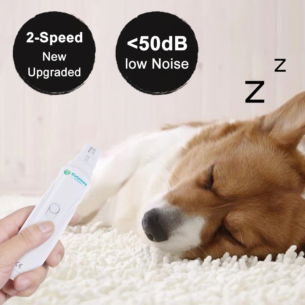 USB Rechargeable Electric Pet Nail Grinder