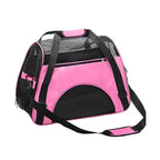 Foldable Mesh Pet Carrier Shoulder Bag for Cats and Dogs - view 12