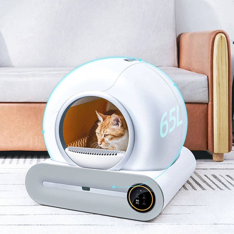 65L Automatic Self-Cleaning Smart Cat Litter Box