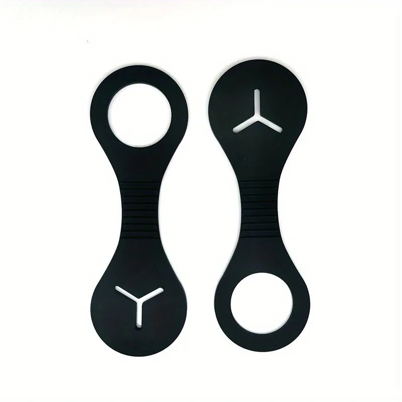 Silicone Dog Poop Bag Holder Leash Clip Pet Poop Bag Dispenser Hands-free Clip Dog Products Outdoor Travel Pet Waste Bag Holder