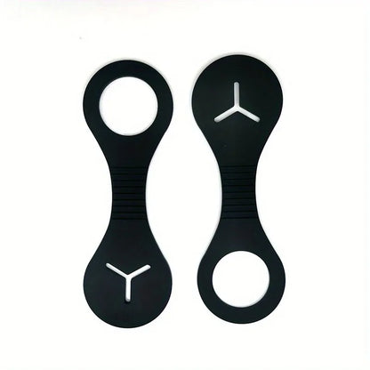 Silicone Dog Poop Bag Holder Leash Clip Pet Poop Bag Dispenser Hands-free Clip Dog Products Outdoor Travel Pet Waste Bag Holder