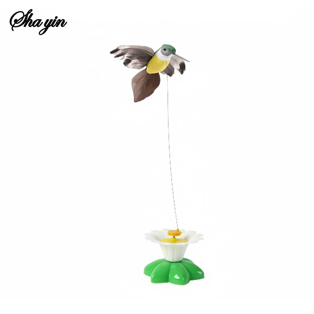 Electric Spinning Hummingbird Cat Teaser Toy - view 3