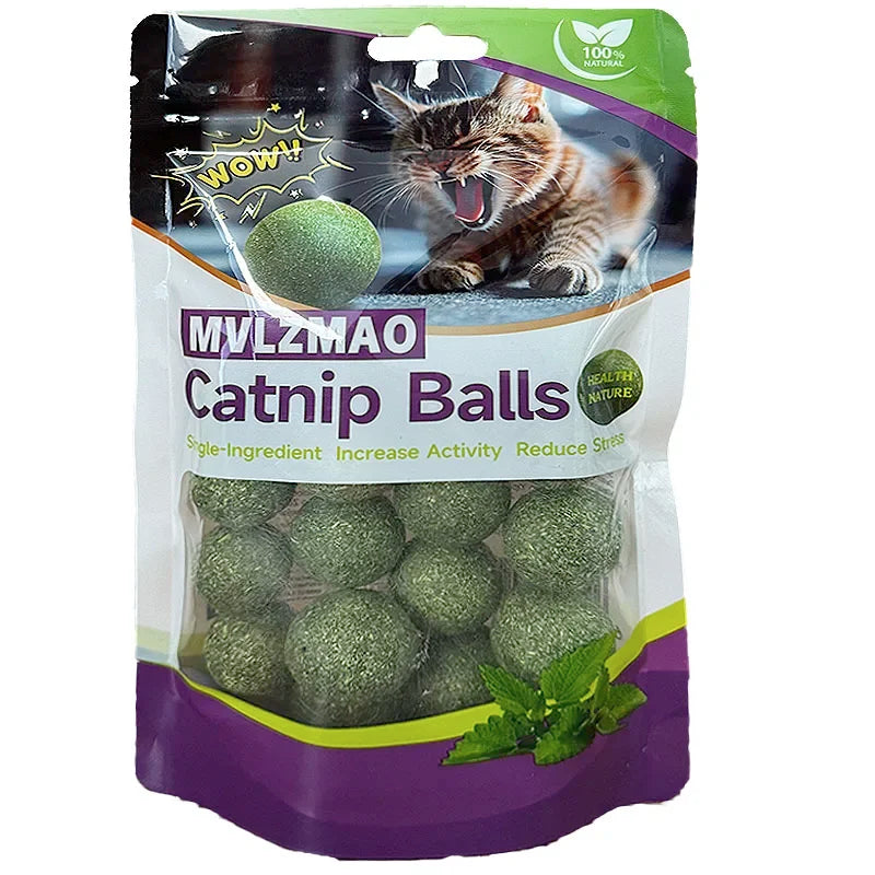 Edible Catnip Ball Cat Toy