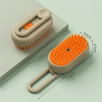 3-in-1 Steam Massage Grooming Brush for Dogs and Cats, 1/2 Pack - view 6