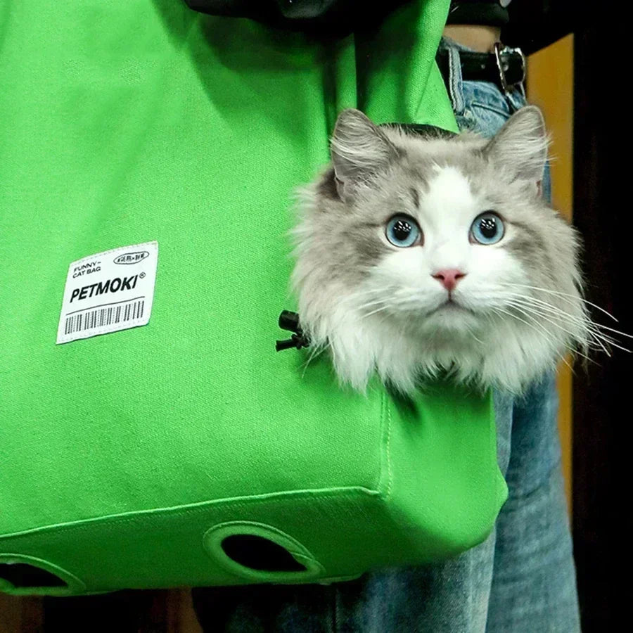 Ventured Pet Carrier: Lightweight, Breathable & Stylish for Cats & Dogs on the Go!