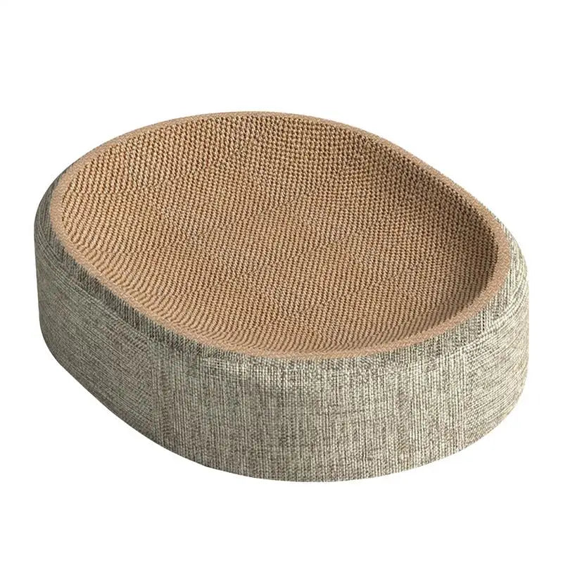 Oval Sisal Cat Scratcher Bed - view 4