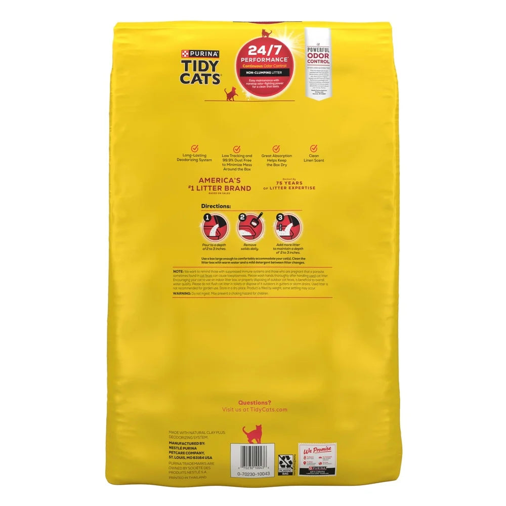 Non-Clumping Clay Cat Litter, 48lb