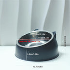 Elevated Tilted Stainless Steel Cat Bowl with Ear Stand - view 2