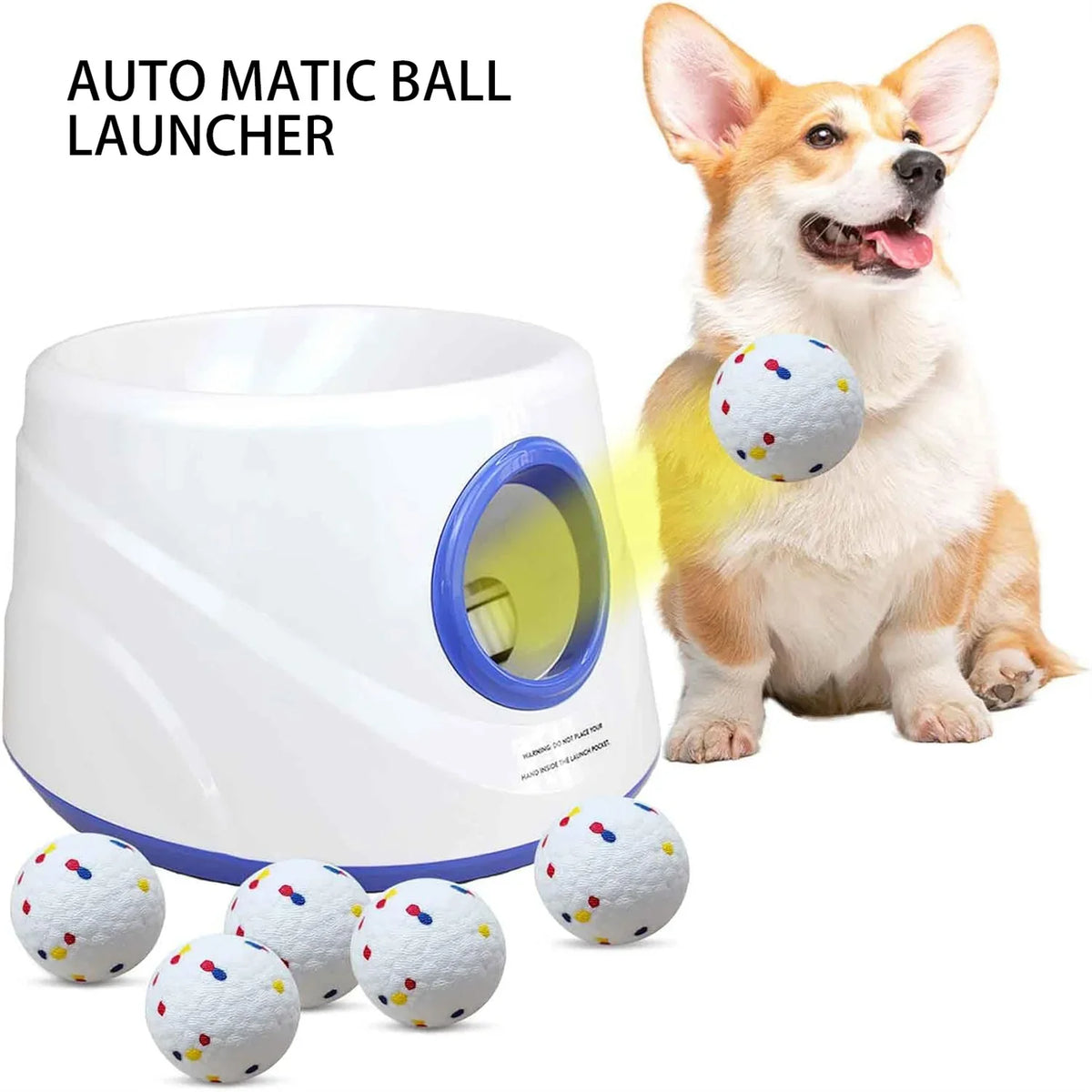 Automatic Ball Launcher Toy for Small Dogs - view 8